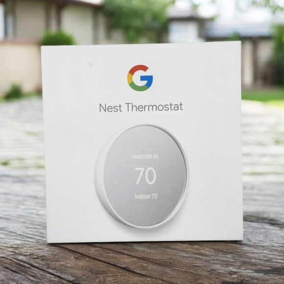 NIB Google Nest Thermostat, Trim Kit & Power Connector - Picture 9 of 14